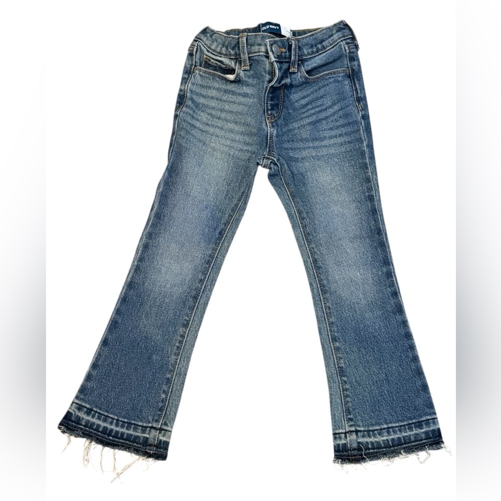 Old Navy Kids Faded Blue Jeans Toddler Girl - Picture 1 of 4